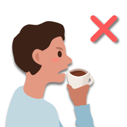 Le fils de Paul n’aime pas boire du café