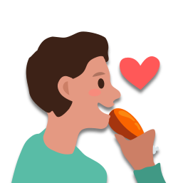 Il/elle aime le goût de qqch d’inanimé