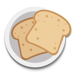 Paul mange toujours des toasts au déjeuner