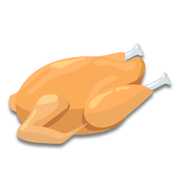 Mon père fait du poulet